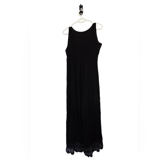 Denver Hayes Sleeveless Sundress Size M Lace Summer Vacation Beach High Low - Picture 2 of 6